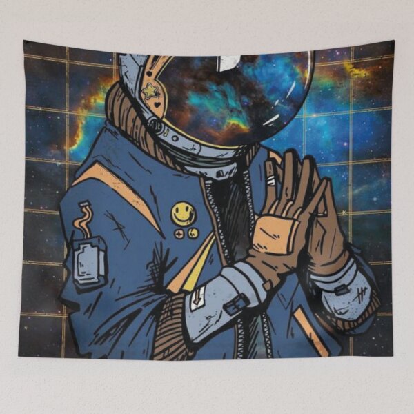 Item preview, Dystopian Astronaut best mode the space man  designed and sold by riahyvlog.