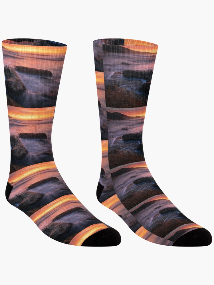 Thumbnail 3 of 5, Socks, Shapely Rocks designed and sold by Geoff Wols.