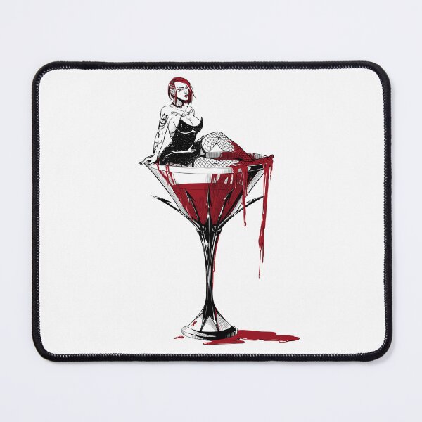 Item preview, Sexy girl in martini glass designed and sold by MalkyTea.