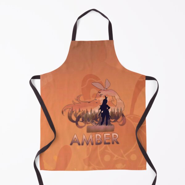 Item preview, Genshin Impact Amber Silhouette Design designed and sold by Keziah Arts.