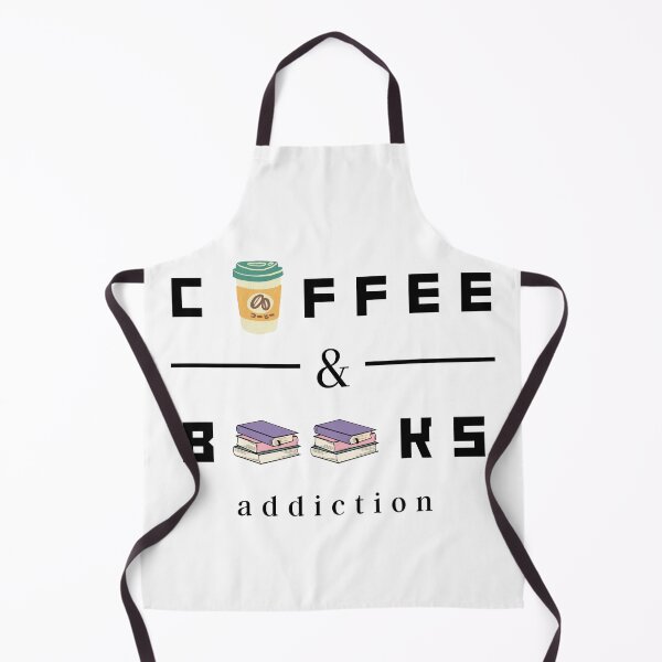 Item preview, Coffee and Books addiction designed and sold by AuthenticoStore.
