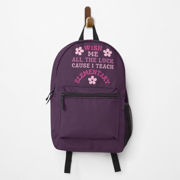 Item preview, Wish Me All The Luck Cause I Teach Elementary designed and sold by karolaan.