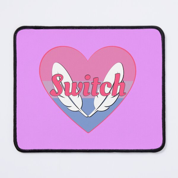 Item preview, Bi Pride Switch Heart designed and sold by Featherscape.