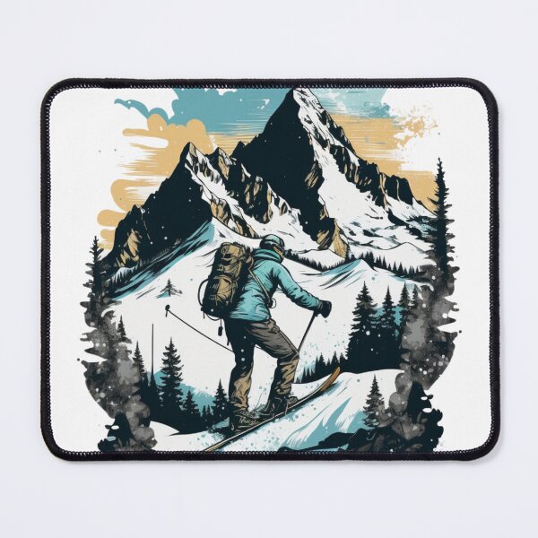 Item preview, Journey to the Heart of the Snowy Mountains designed and sold by levrek.