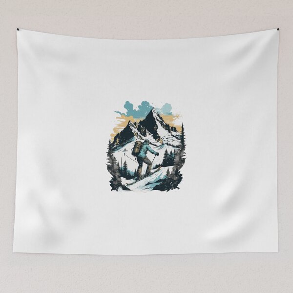 Item preview, Journey to the Heart of the Snowy Mountains designed and sold by levrek.