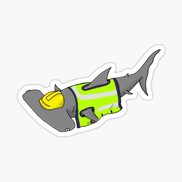Silly Stickers Hammerhead Shark - Rambunctious Edition Sticker