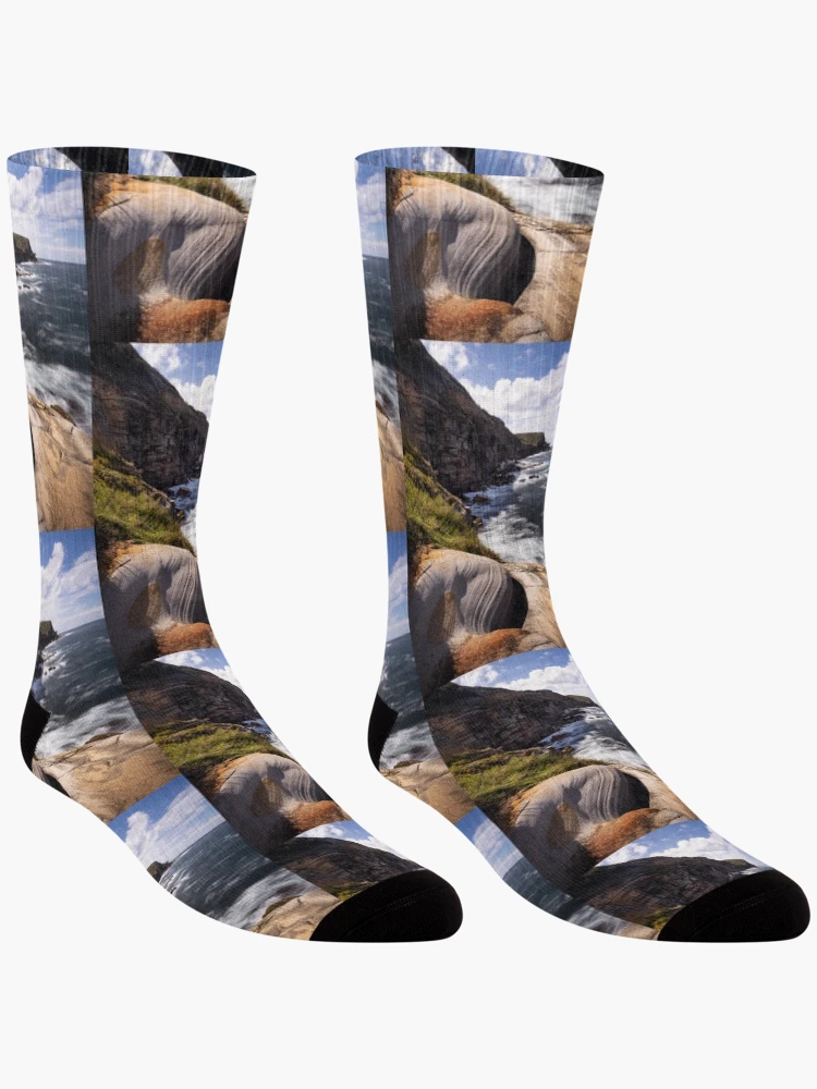 Thumbnail 3 of 5, Socks, Shapely Rocks designed and sold by Geoff Wols.
