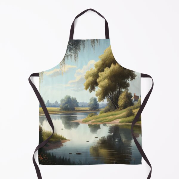 Item preview, Idyllic Landscape Art Print designed and sold by delohill.
