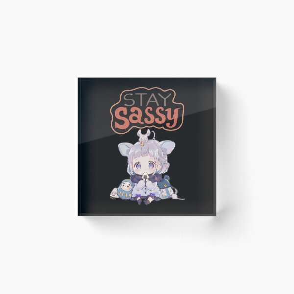 Item preview, Stay Sassy Anime Girl Cute Design designed and sold by VersoShopping.