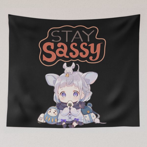 Item preview, Stay Sassy Anime Girl Cute Design designed and sold by VersoShopping.