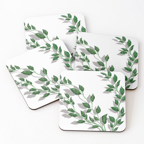 Item preview, Climbing Vines | Green Botanical Leafy Artwork | designed and sold by RachelFCreative.