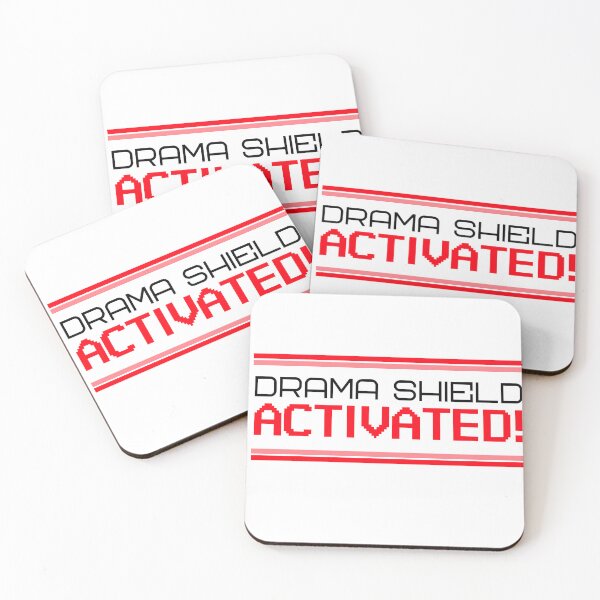 Item preview, Drama Shield designed and sold by BestCoolStuff.