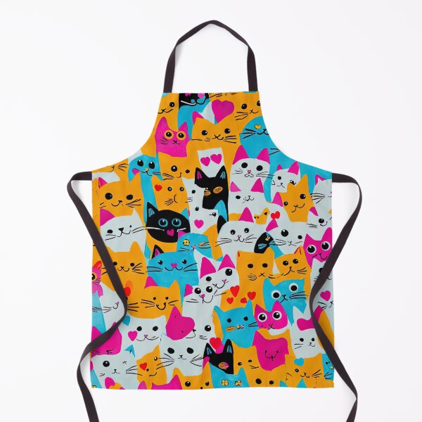 Item preview, Throw Pillow With Adorable Cat Pattern Design designed and sold by Sowari-Pillows.
