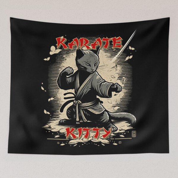 Item preview, Karate Kitty the Martial Arts Master designed and sold by retroman78.