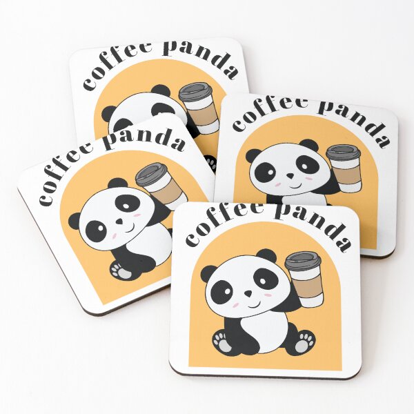 Item preview, White Panda Coffee Cutte And Cuddly Whitepanda Art designed and sold by Raafat.art.