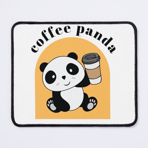 Item preview, White Panda Coffee Cutte And Cuddly Whitepanda Art designed and sold by Raafat.art.