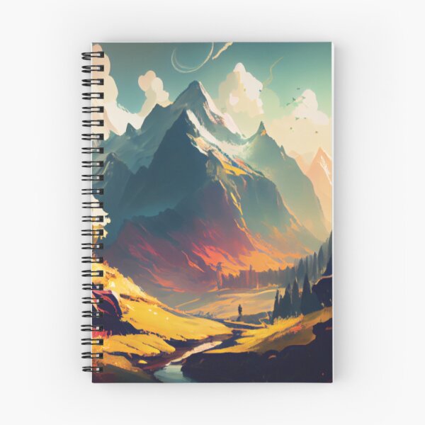 Item preview, Jubilant Landscape Art Print designed and sold by delohill.