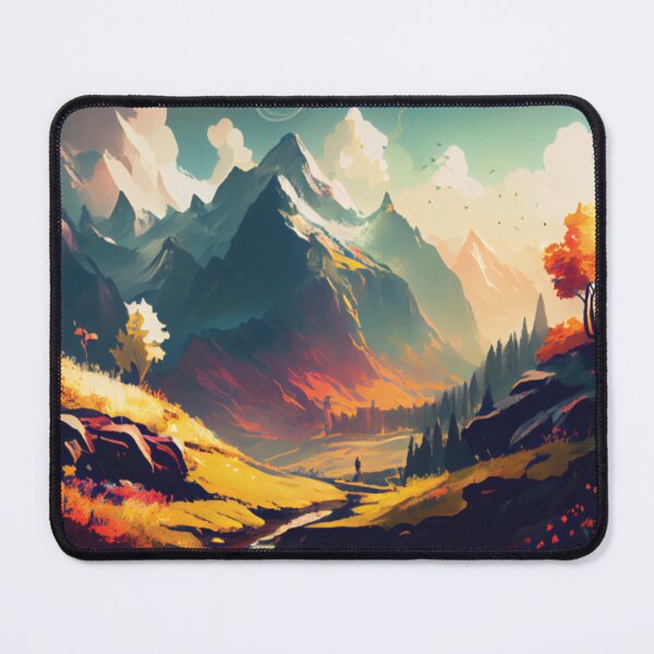 Item preview, Jubilant Landscape Art Print designed and sold by delohill.