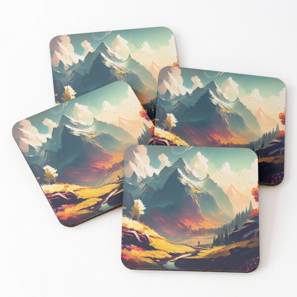 Item preview, Jubilant Landscape Art Print designed and sold by delohill.