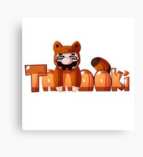 Tanooki Mario. Canvas Print