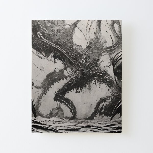 Ink Deamon Canvas Mounted Print