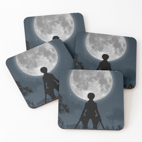 Item preview, Eren Under Moon designed and sold by WowArtMania.