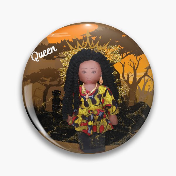 Item preview, Queen designed and sold by Blaqworldollart.