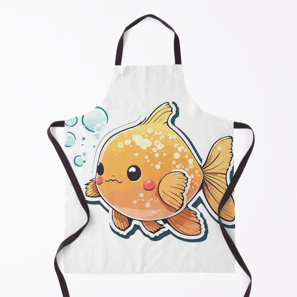Item preview, Swimming in Style: Cute Goldfish designed and sold by Colorful Dreams.