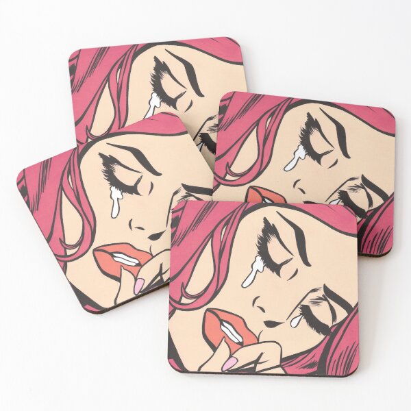 Item preview, Pink Crying Comic Girl designed and sold by turddemon.