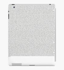 Every Lyric from Harry Styles Album iPad Case/Skin