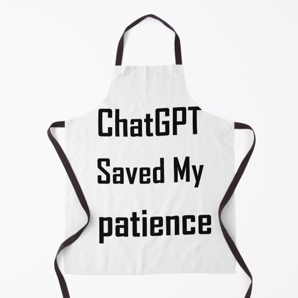 Item preview, ChatGPT Saved My Blue Jeans patience designed and sold by TechsQuickArt.