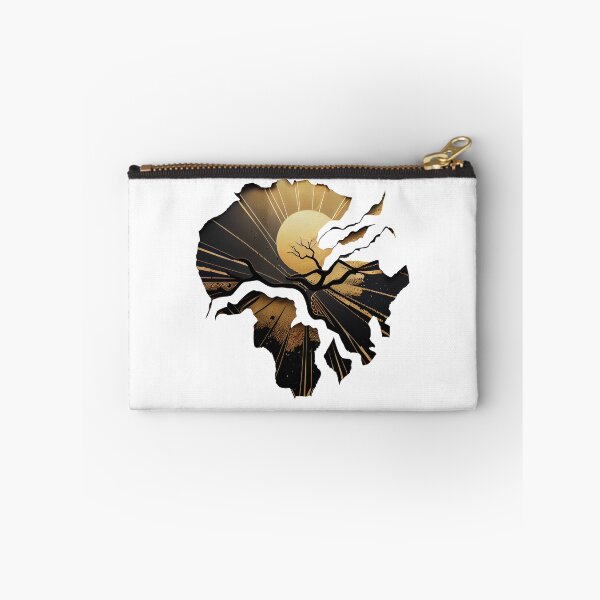 Artikelvorschau, Kintsugi Landscape Sun Rays Emblem entworfen und verkauft von ShadowAndSlate.