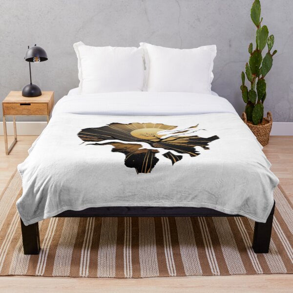 Artikelvorschau, Kintsugi Landscape Sun Rays Emblem entworfen und verkauft von ShadowAndSlate.
