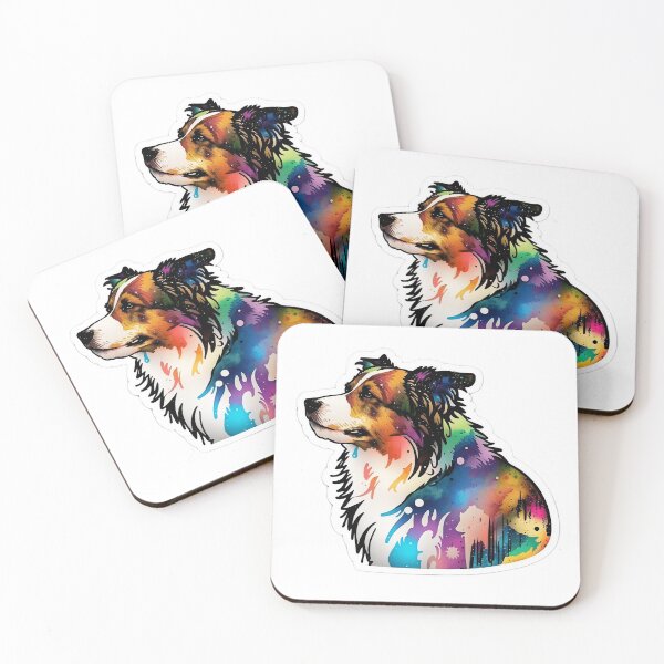 Item preview, Colorful dog designed and sold by JohnYabeta.