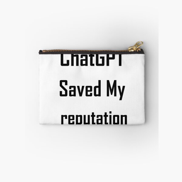 Item preview, AI and ChatGPT is my Hear for  reputation designed and sold by TechsQuickArt.