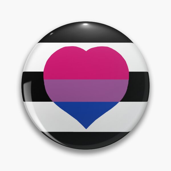 Item preview, Biromantic Heterosexual Flag designed and sold by SanguineDesigns.