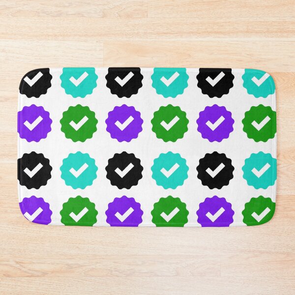 Item preview, Blue Green Black and Purple checkmark Pack - verified check mark - blue ribbon verified mark meme designed and sold by MillennialMemer.