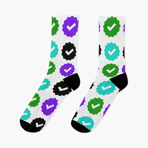 Item preview, Blue Green Black and Purple checkmark Pack - verified check mark - blue ribbon verified mark meme designed and sold by MillennialMemer.