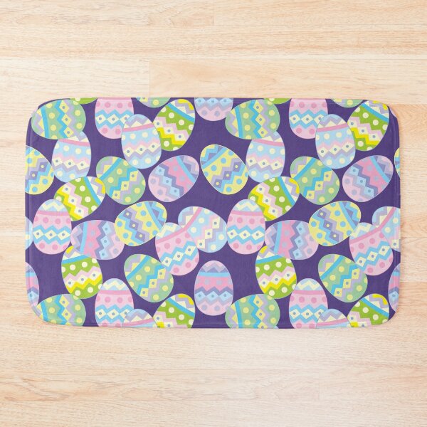 Item preview, Easter Eggs Purple Pattern designed and sold by BartholGraphics.