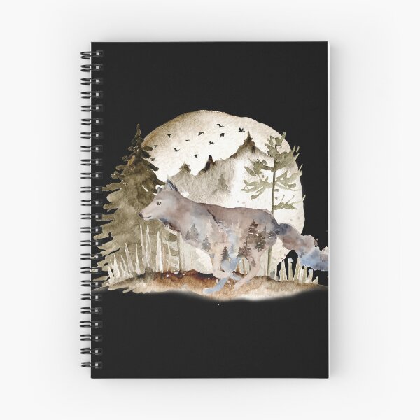 Item preview, Wolf in the forest designed and sold by courtney petersen.