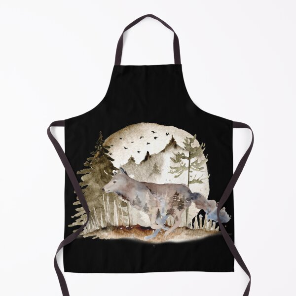 Item preview, Wolf in the forest designed and sold by courtney petersen.