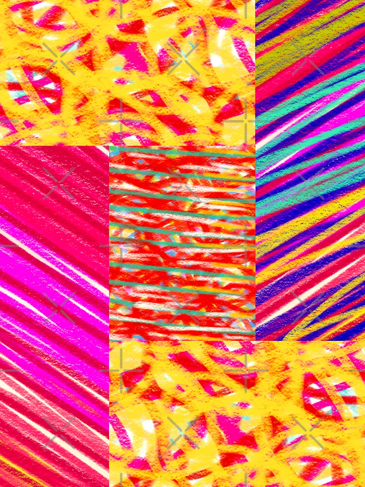 Thumbnail 3 of 3, Sticker, Arema's Patchwork designed and sold by Arema Arega.