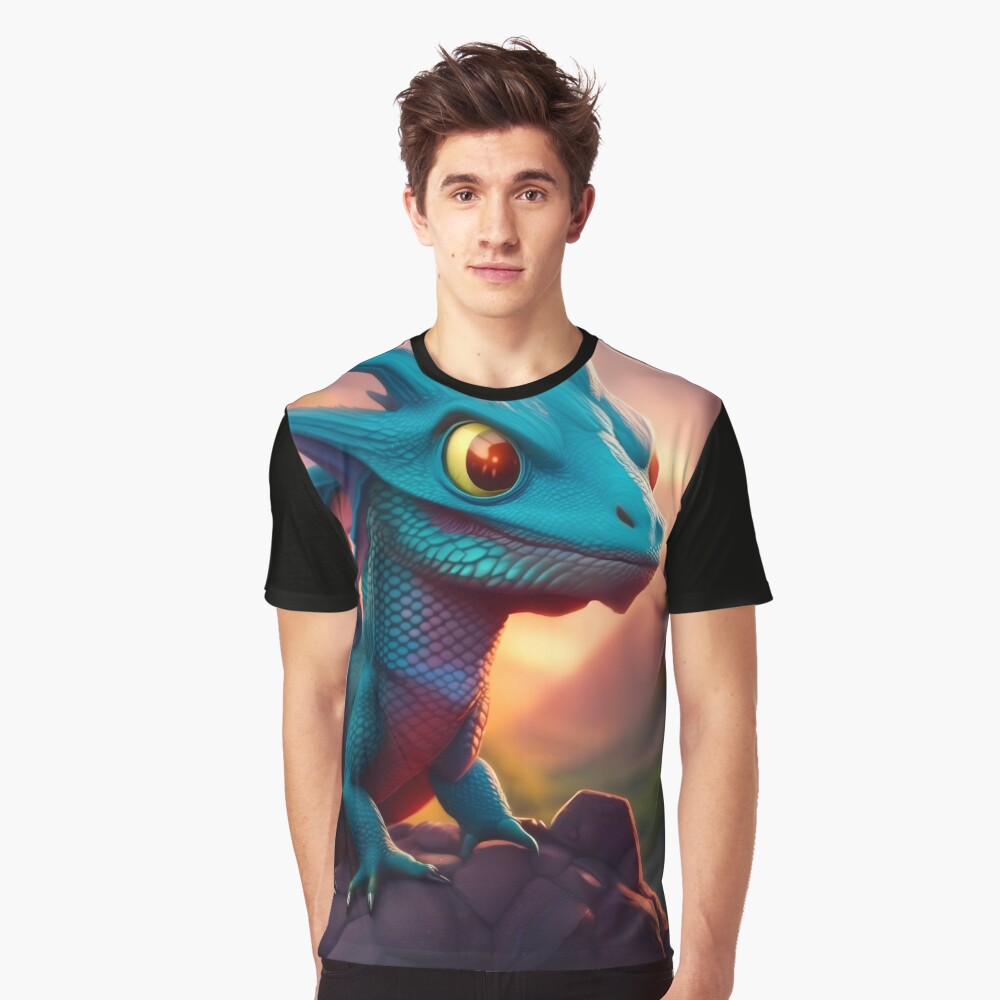 Item preview, Graphic T-Shirt designed and sold by dragynrain.