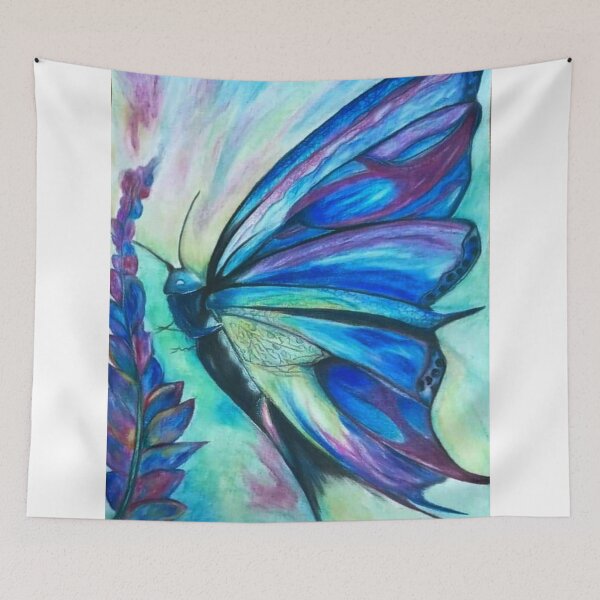 Item preview, butterfly and flower designed and sold by wolf-and-lion.