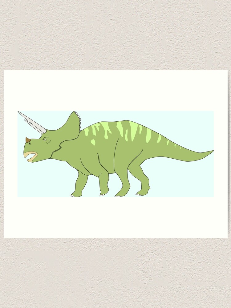 walking triceratops