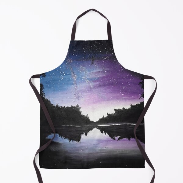 Item preview, night sky and lake designed and sold by wolf-and-lion.