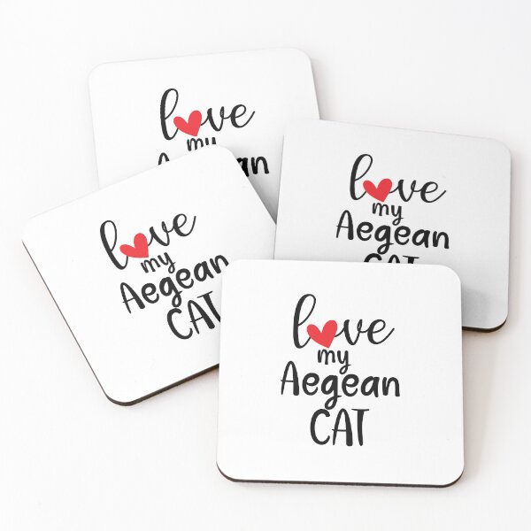 Item preview, love my Aegean Cat, aegean mom, aegean dad designed and sold by EmeraldeaArt.