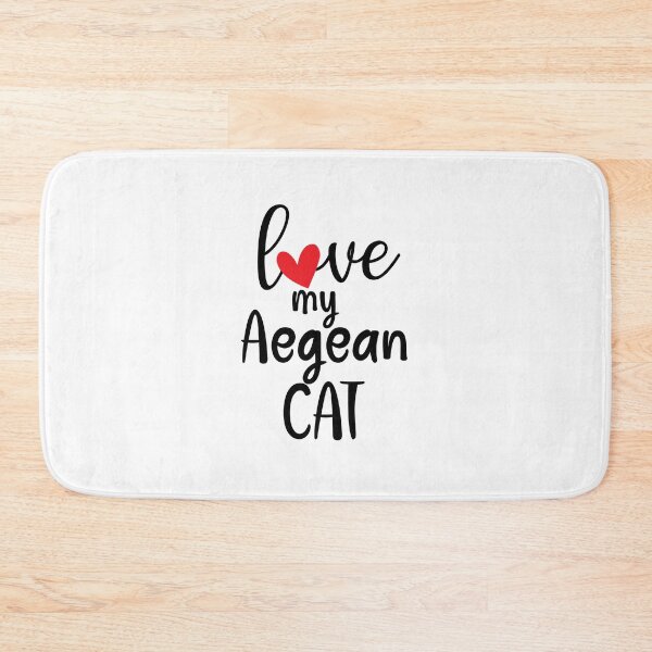 Item preview, love my Aegean Cat, aegean mom, aegean dad designed and sold by EmeraldeaArt.