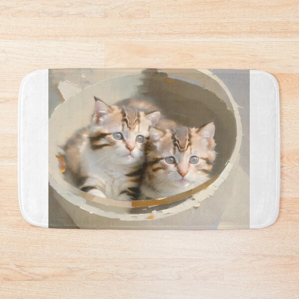 Item preview, Feline Enigma: A mysterious kitty oil painting designed and sold by KH-GardenEden.