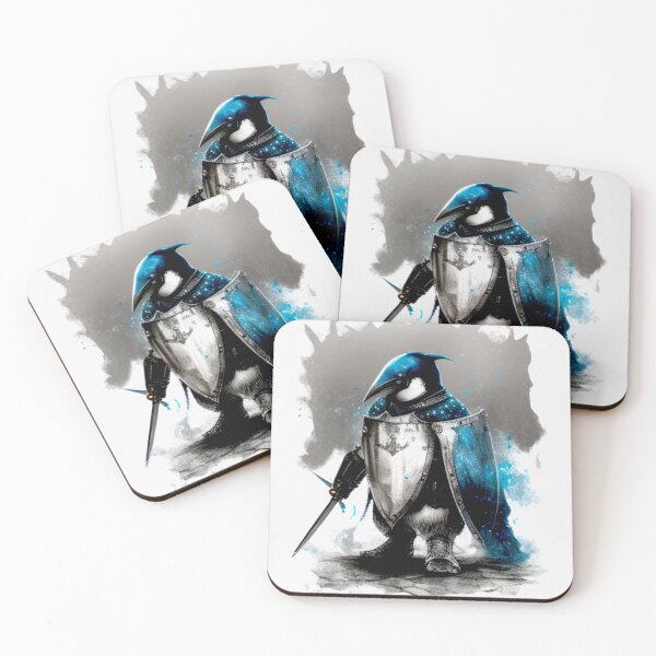 Item preview, Penguin Knight - Pint designed and sold by Highlandkings.